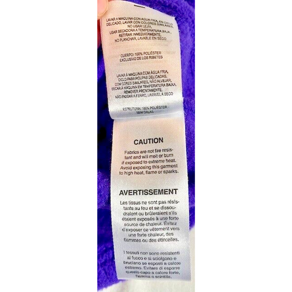 Womens Columbia Fleece Sweater Medium Purple Full Zip - Picture 10 of 11